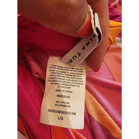 Trina Turk NWT vivid vista swim pant size large - Picture 9 of 12